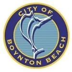 City of Boynton Beach logo featuring a stylized sailfish representing Boynton Beach junk car buyer