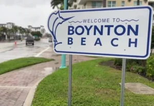 Sign reading 
