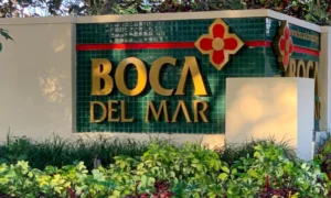 Boca Del Mar sign promoting Hercules' we buy junk cars in Boca del Mar